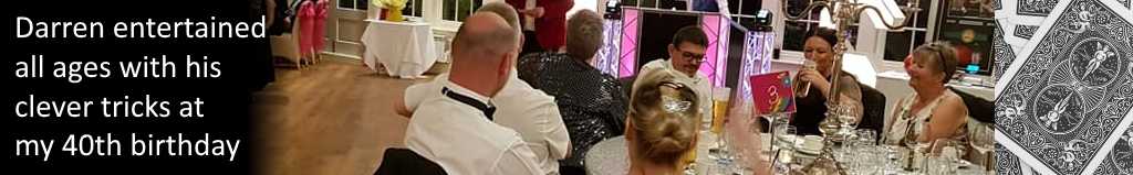 party scene showing seated guests