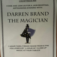Advertising poster.